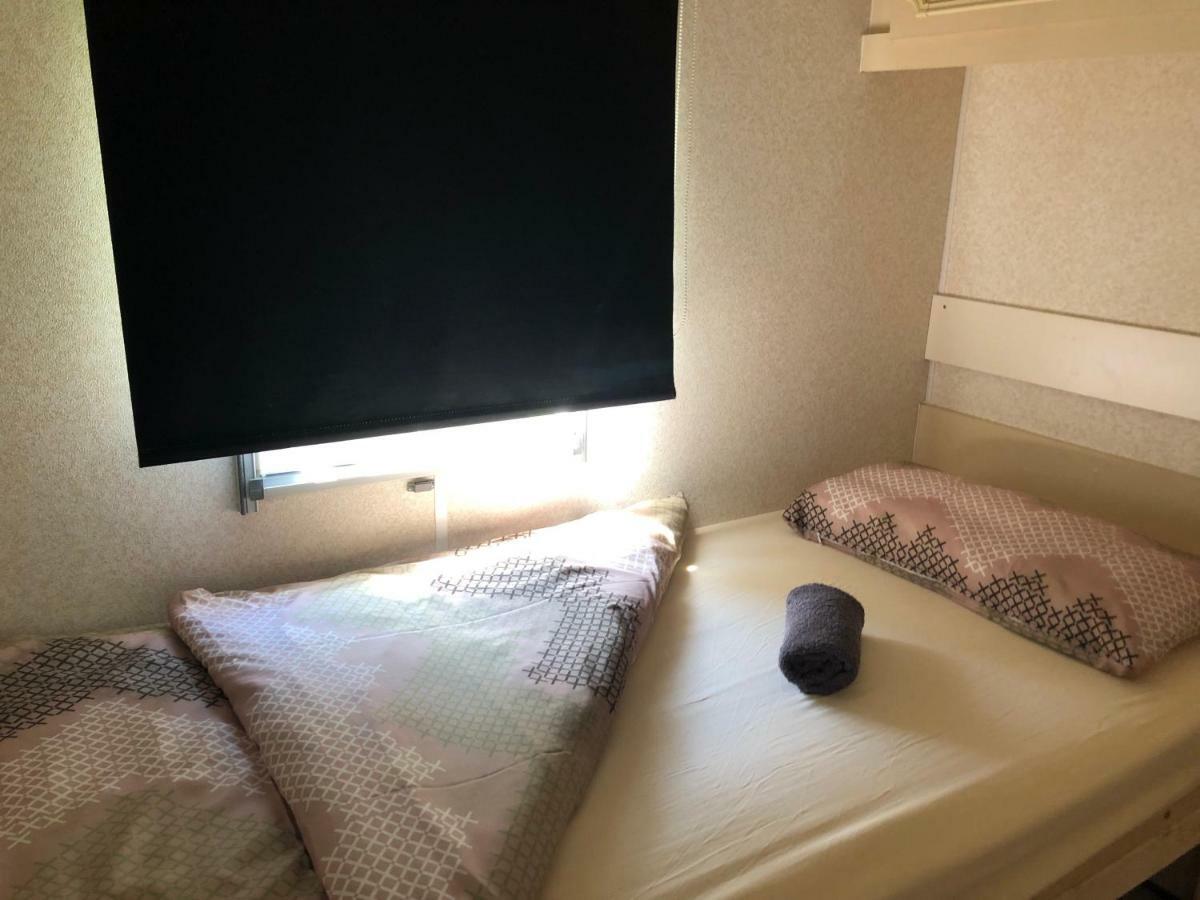 Mobilheim Am Wald Apartment Bernau bei Berlin Bagian luar foto
